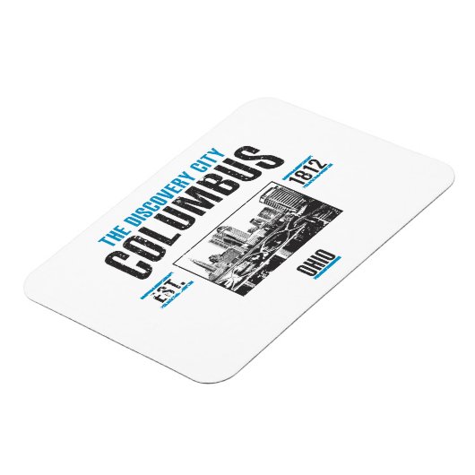 Columbus Magnet (Linke Seite)