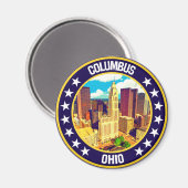 Columbus Magnet (Vorderseite/Rückseite)