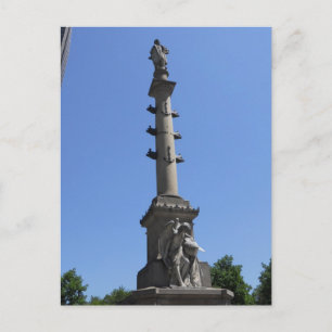 Columbus Memorial Columbus Circle Manhattan NY Postkarte