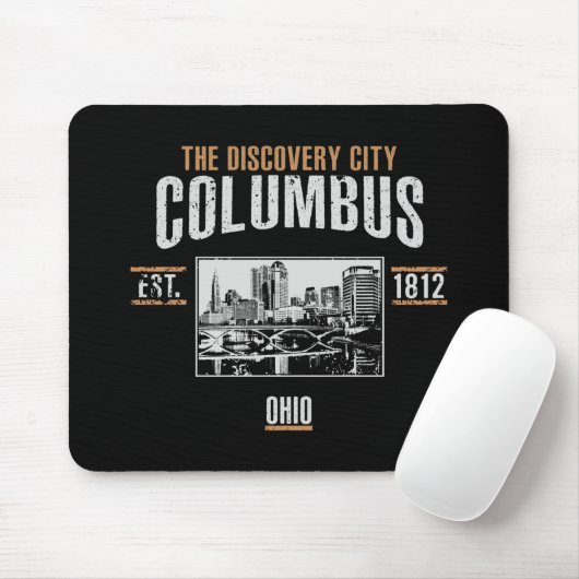 Columbus Mousepad (Mit Mouse)