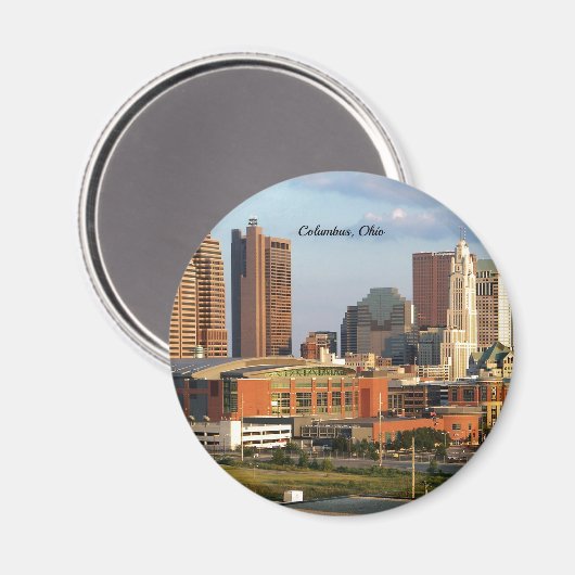 Columbus, Ohio City, Magnet (Vorderseite/Rückseite)