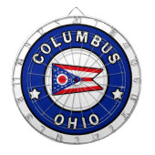 Columbus Ohio Dartscheibe (vorne)