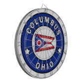 Columbus Ohio Dartscheibe (Vorderseite Links)