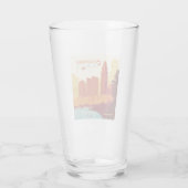 Columbus Ohio | Die Stadt Arch Glas (Rückseite)