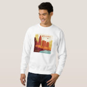 Columbus Ohio | Die Stadt Arch Sweatshirt (Vorne ganz)