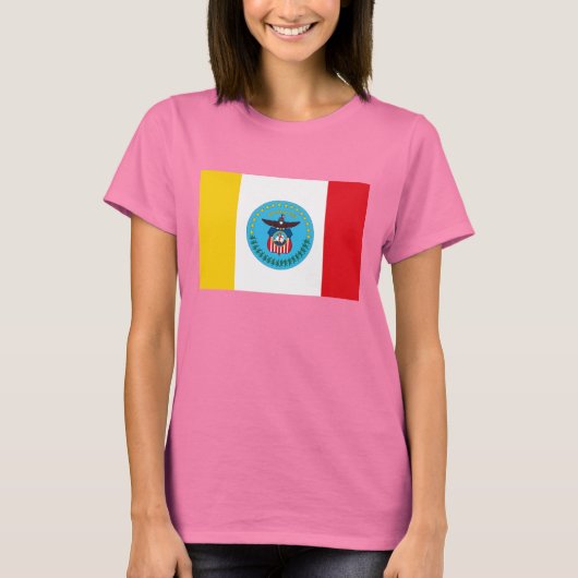 Columbus Ohio Flag T - Shirt (Vorderseite)