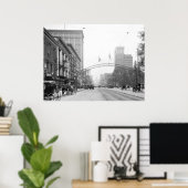 Columbus, Ohio - High Street 1910 Poster (Heimbüro)