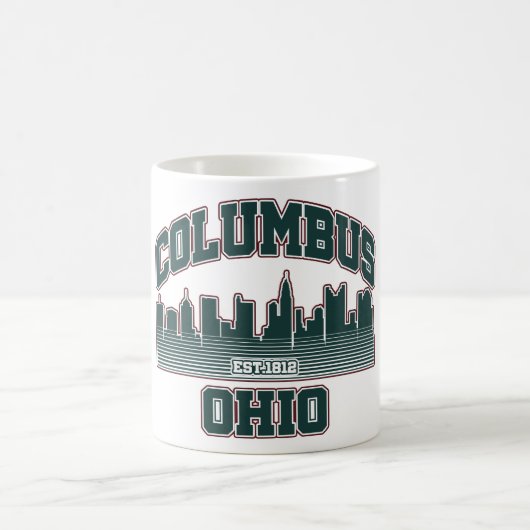 Columbus.Ohio Kaffeetasse (Mittel)