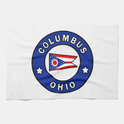 Columbus Ohio Küchentuch (Horizontal)