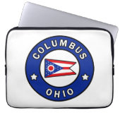 Columbus Ohio Laptopschutzhülle (Vorderseite)