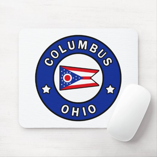 Columbus Ohio Mousepad (Mit Mouse)