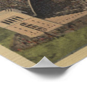 Columbus, Ohio - Ohio Staat University Poster (Ecke)