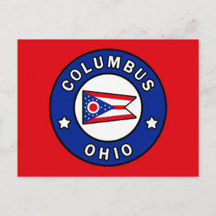 Columbus Ohio Postkarte
