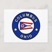 Columbus Ohio Postkarte (Vorderseite)
