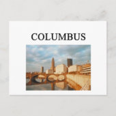 COLUMBUS ohio Postkarte (Vorderseite)