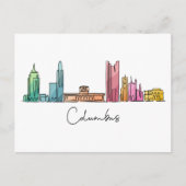 Columbus OHIO Postkarte (Vorderseite)