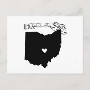 Columbus Ohio Postkarte
