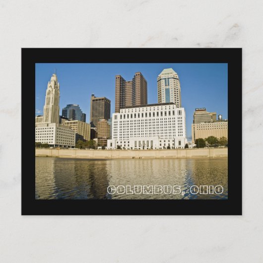 COLUMBUS, OHIO Postkarte (Vorderseite)