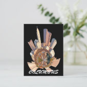 COLUMBUS OHIO POSTKARTE (Stehend Vorderseite)