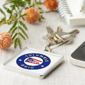 Columbus Ohio Schlüsselanhänger (Seite)