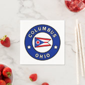 Columbus Ohio Serviette (Beispiel)