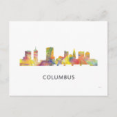 COLUMBUS, OHIO SKYLINE WB1 - POSTKARTE (Vorderseite)