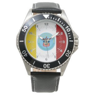 Columbus (Ohio) Stadtflagge Watch Armbanduhr