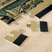 Columbus Ohio Vintage Travel Puzzle (Seite)