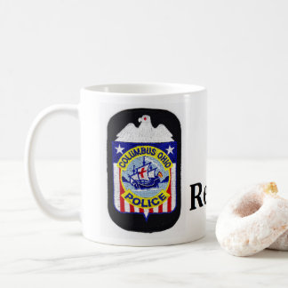 Columbus-Polizei-Ruhestands-Tasse Kaffeetasse