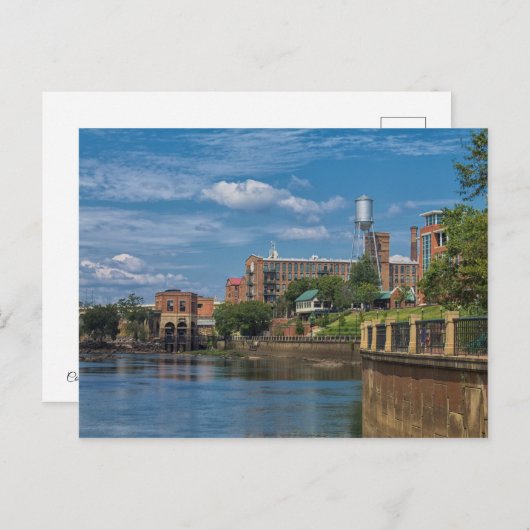 Columbus River Walk Postkarte (Vorne/Hinten)