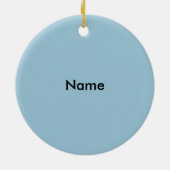 Columbus Skyline Keramikornament (Hinten)