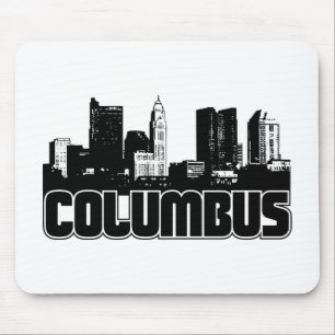 Columbus-Skyline Mousepad