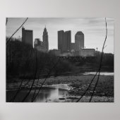 Columbus Skyline Poster (Vorne)