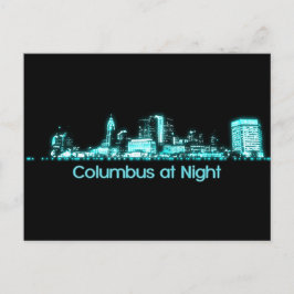 Columbus Skyline Postkarte