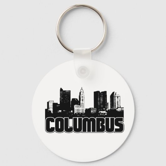 Columbus Skyline Schlüsselanhänger (Vorderseite)