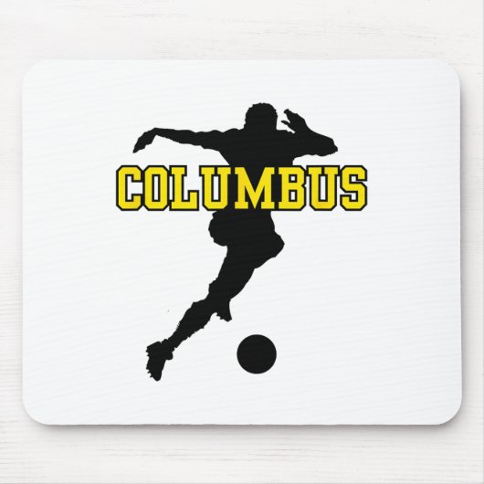 Columbus Soccer Fan Support Stadium Show Your Prid Mousepad (Vorne)