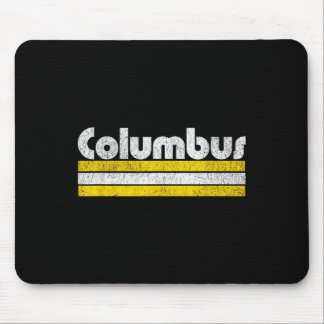 Columbus Soccer Vintage City  Mousepad