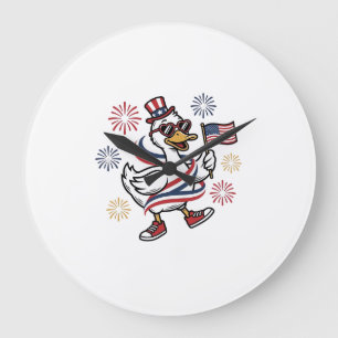 Columbus Soccer Vintage Gravur Shirt Design_1 Große Wanduhr