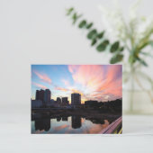 Columbus Sunrise Postcard Postkarte (Stehend Vorderseite)