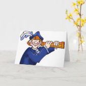 Columbus-Tag 2 Karte (Gelbe Blume)