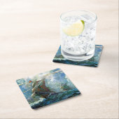 Columbus-Tag Rechteckiger Pappuntersetzer (Vor Ort)