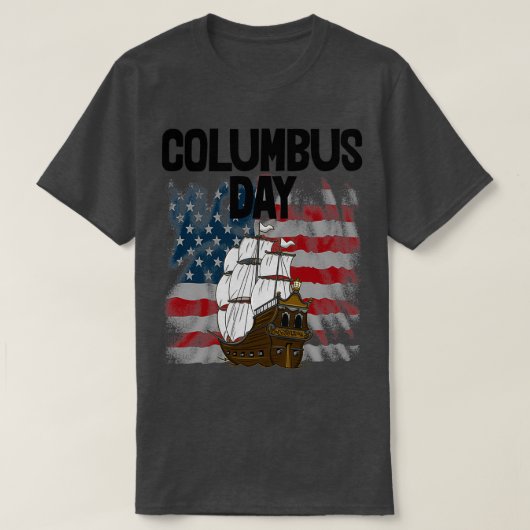 Columbus-Tag T-Shirt (Design vorne)