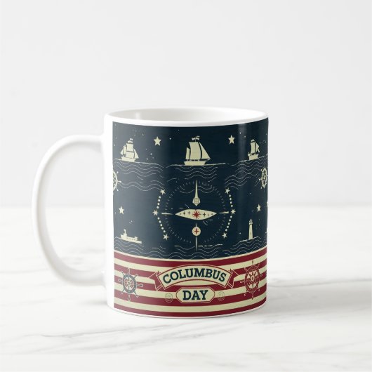 Columbus Tagesgeschenk Idee Kaffeetasse (Links)