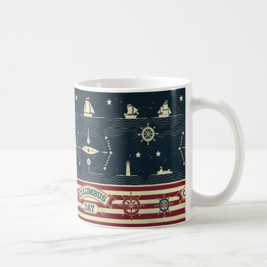 Columbus Tagesgeschenk Idee Kaffeetasse (Rechts)