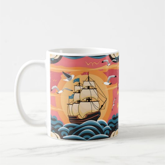 Columbus-Tagesgeschenk Kaffeetasse (Links)