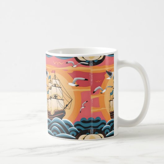 Columbus-Tagesgeschenk Kaffeetasse (Rechts)