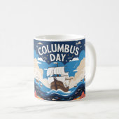Columbus-Tagesgeschenk Kaffeetasse (VorderseiteRechts)
