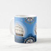 Columbus-Tagesgeschenk Kaffeetasse (Vorderseite Links)