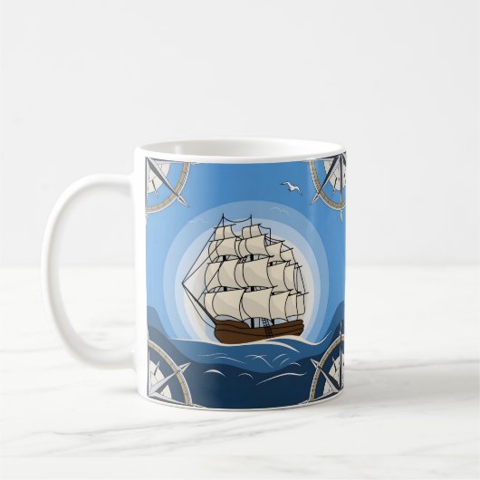 Columbus-Tagesgeschenk Kaffeetasse (Links)
