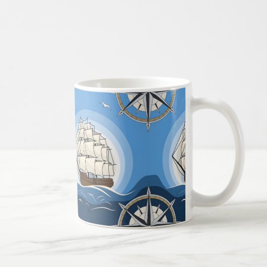 Columbus-Tagesgeschenk Kaffeetasse (Rechts)